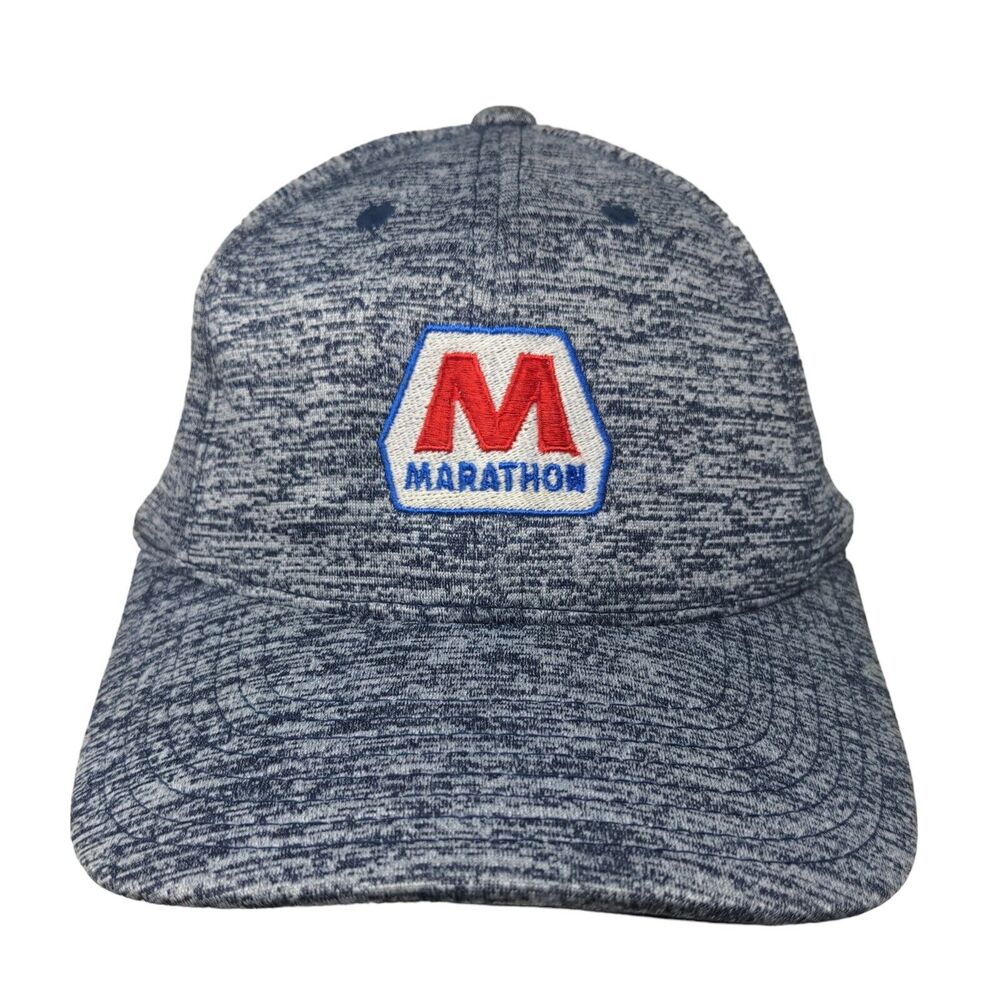 Marathon Snapback Hat Multicolor One Size Adjustable Embroidered Sport-Tek